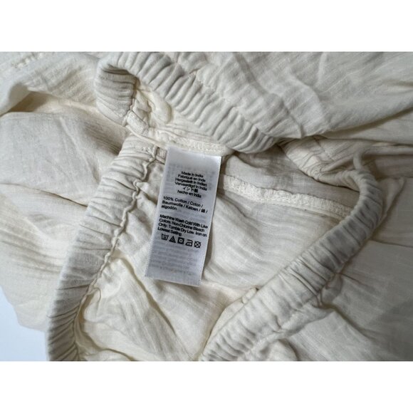 J.Crew Airy Gauze Beach Pant in Ivory - Picture 5 of 6